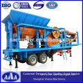 new type mobile track crusher